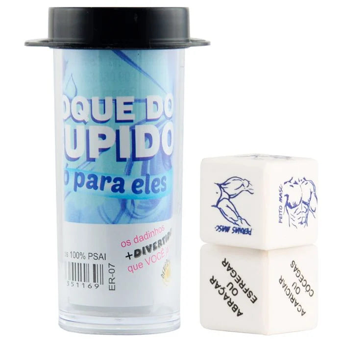 Dado Toque do cupido Gay 2 unidades