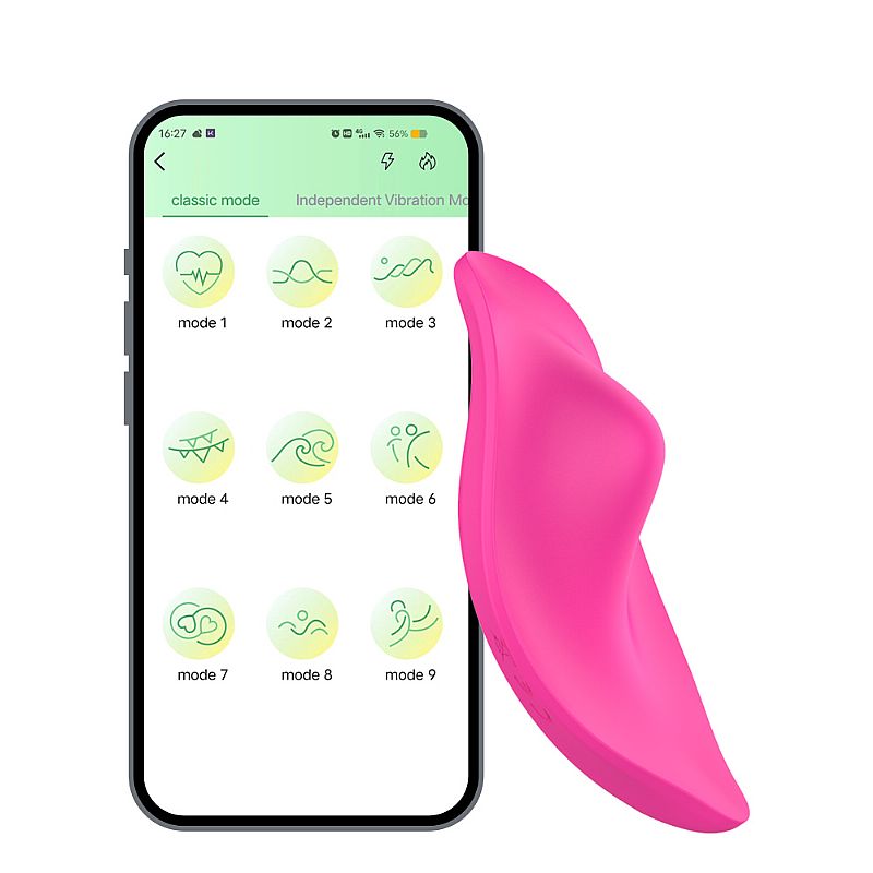 Vibrador de calcinha com App Paname