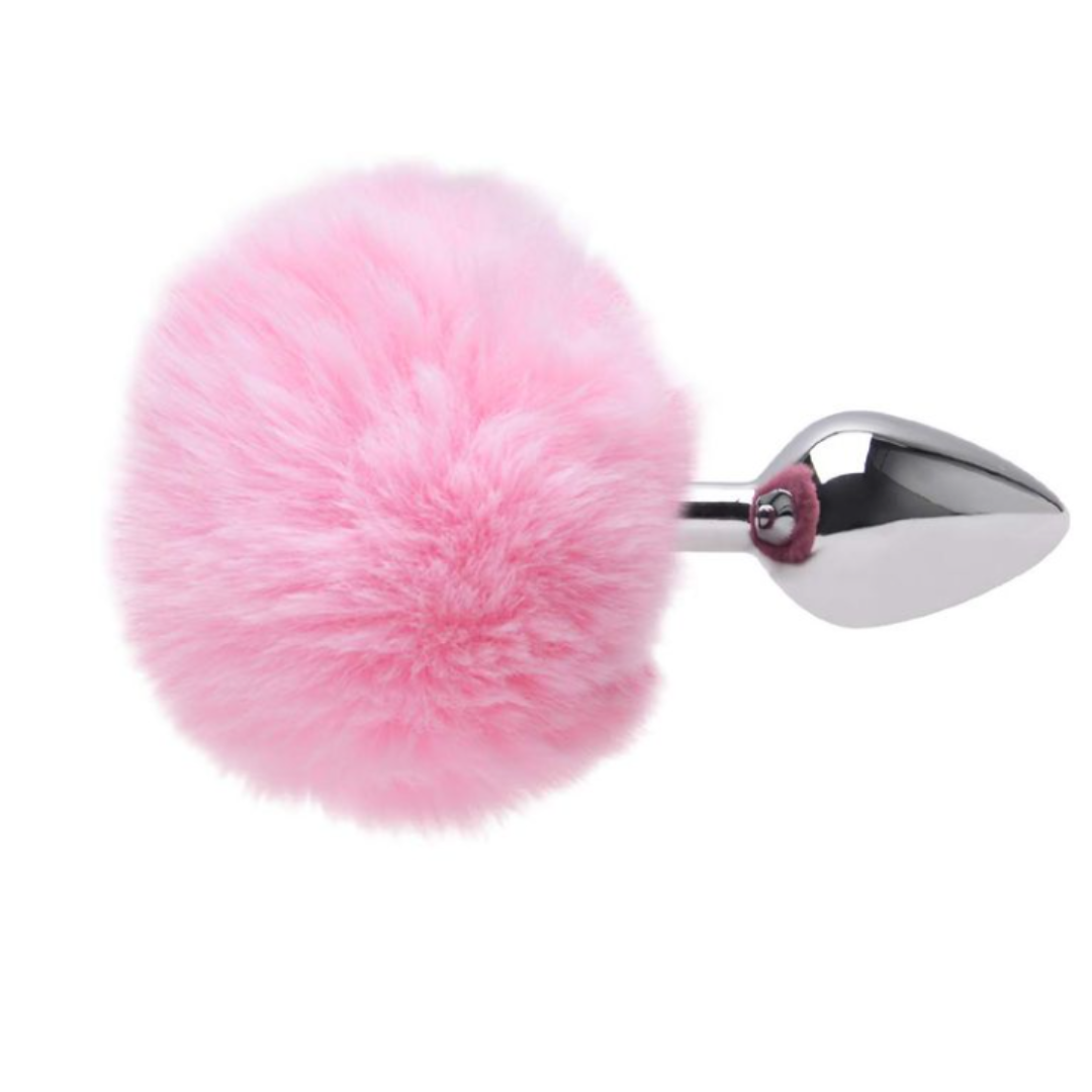 Plug Anal Pompom Coelhinho