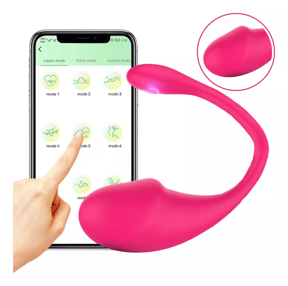 Vibrador Legacy 2.0 com Aplicativo - Frete Grátis