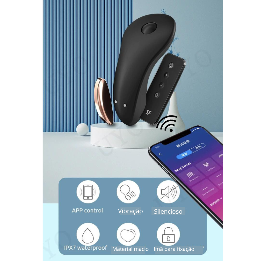 Satisfyer Little Secret Vibrador calcinha com App - Frete Grátis