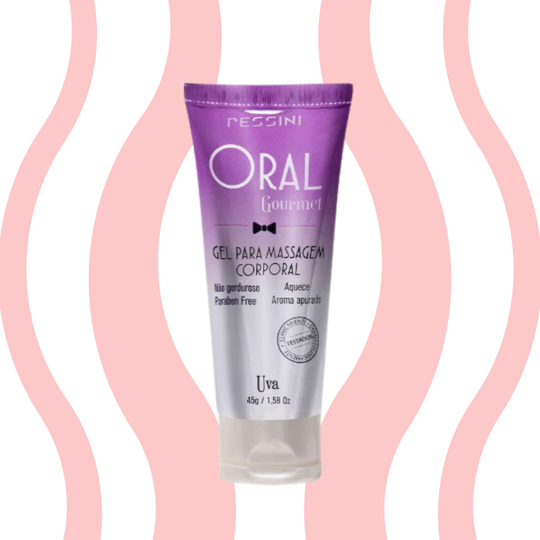 Gel Lubrificante Comestível Oral Gourmet