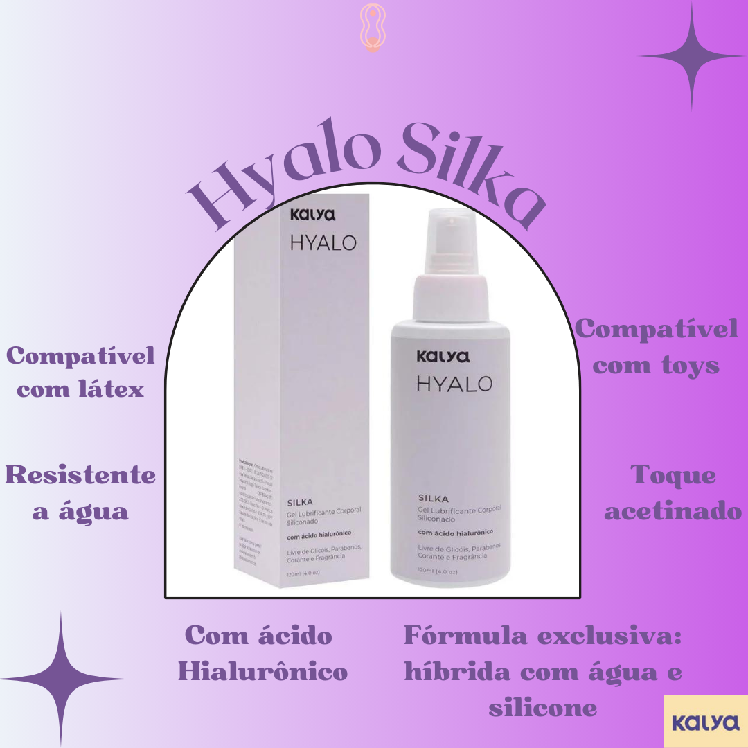 Lubrificante Siliconado Hyalo Silka - Kalya