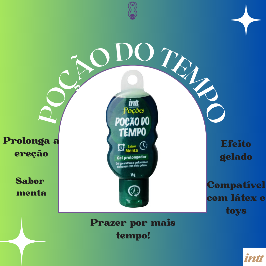 Gel Prolonga Ereção - Poção Do Tempo