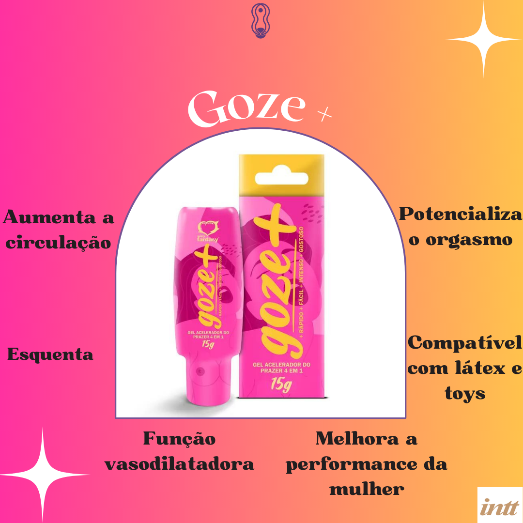 Excitante Feminino Goze+