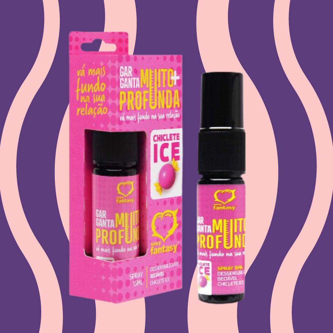 Spray Para Sexo Oral Garganta Muito + Profunda