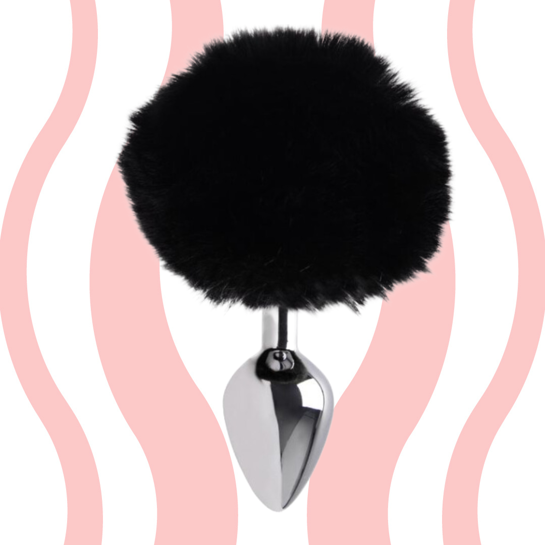 Plug Anal Pompom Coelhinho