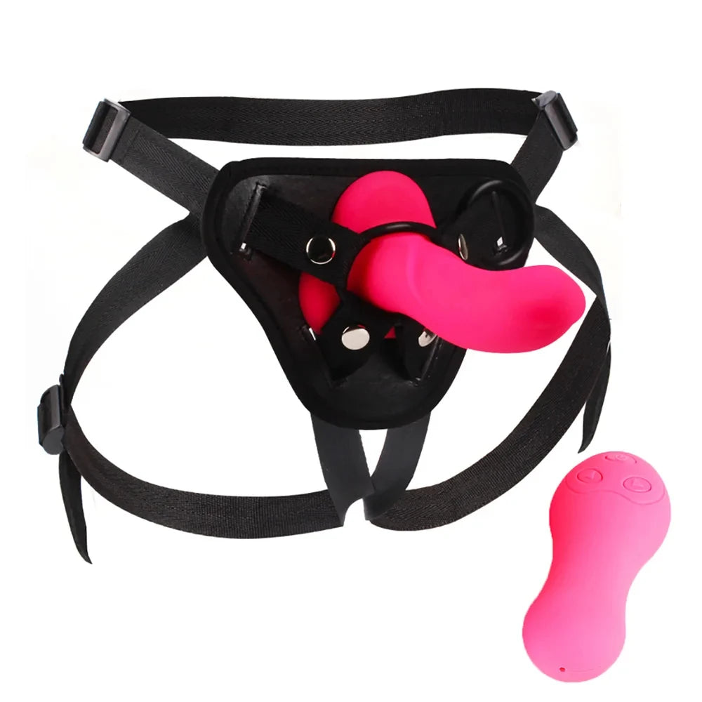 Vibrador com Cinta e Controle Remoto - Cinta do Amor