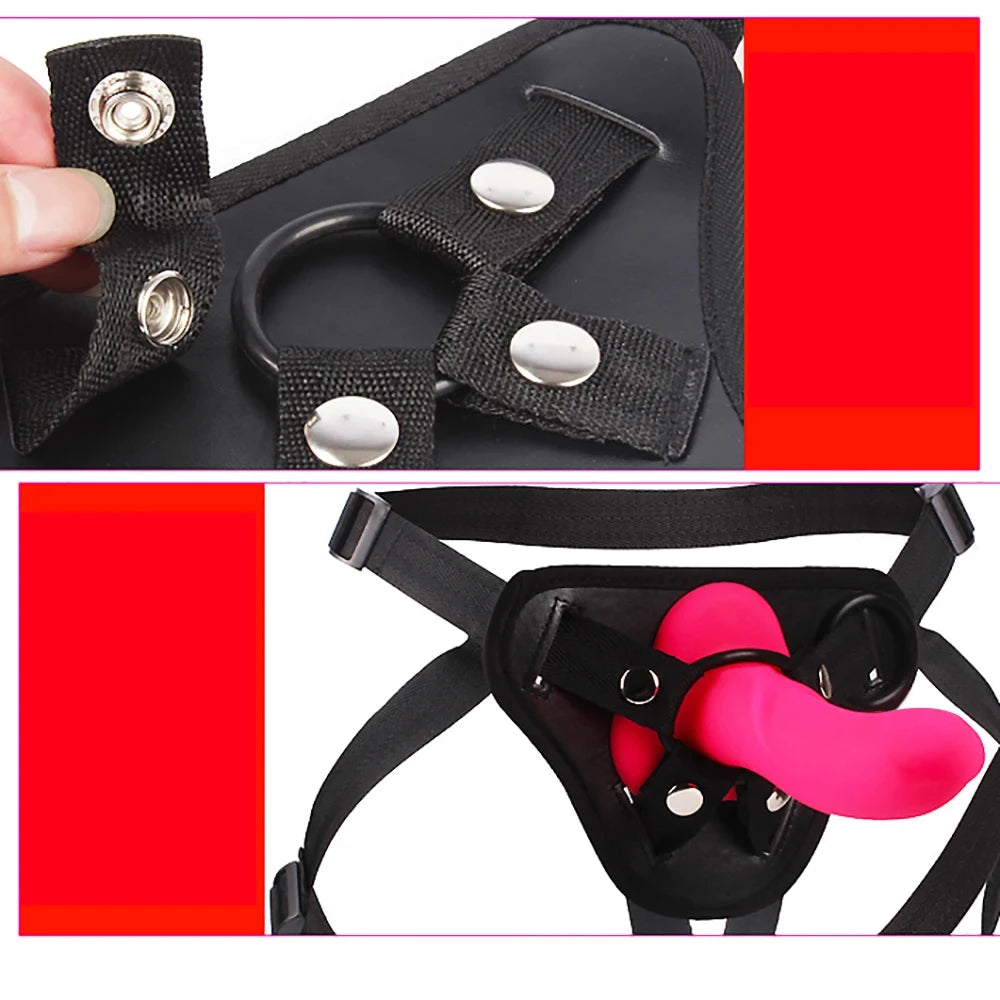 Vibrador com Cinta e Controle Remoto - Cinta do Amor
