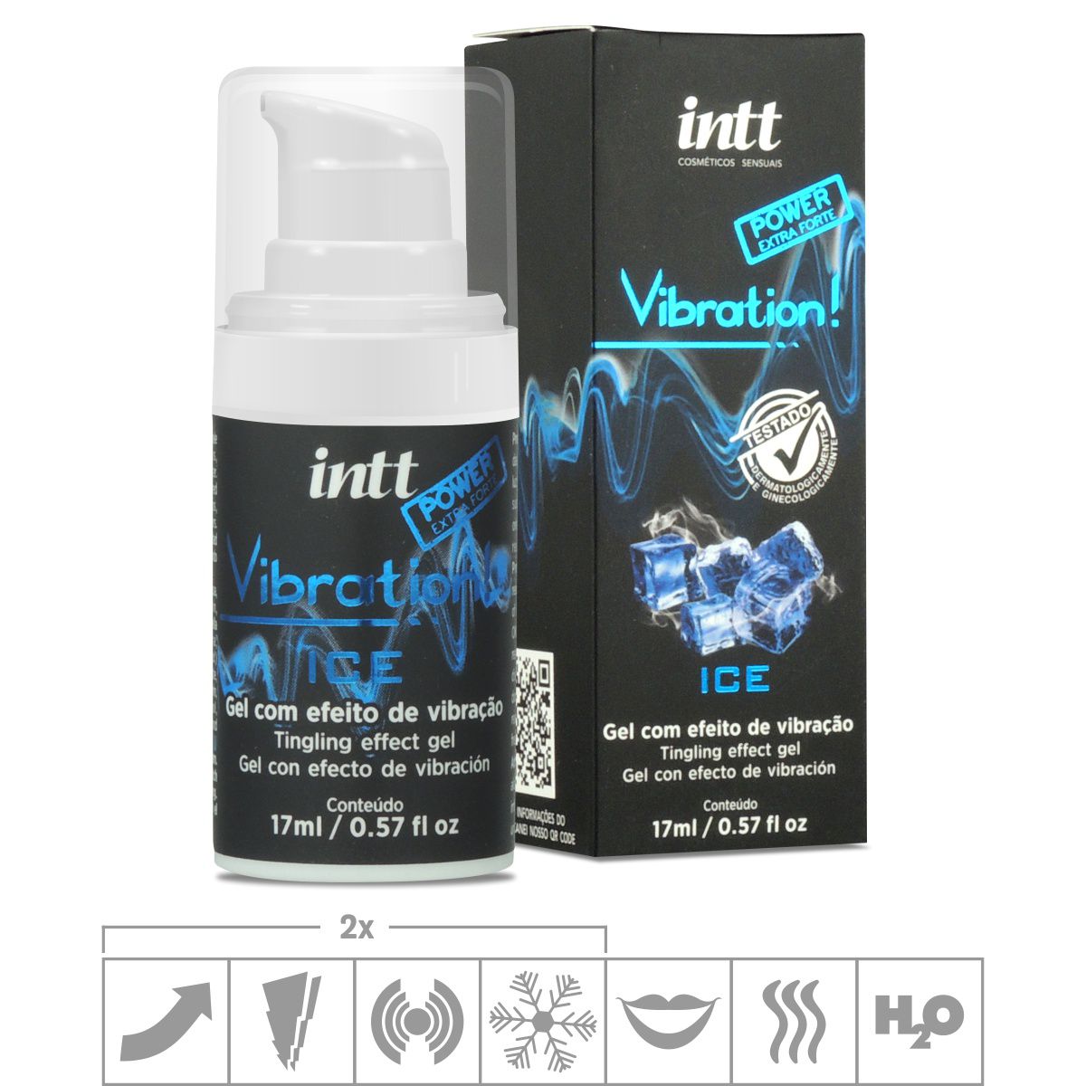 Gel Excitante Vibration! Intt - Ice