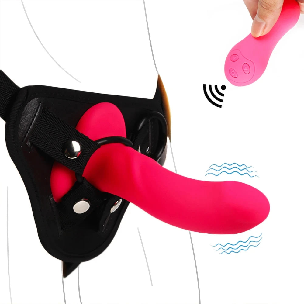 Vibrador com Cinta e Controle Remoto - Cinta do Amor