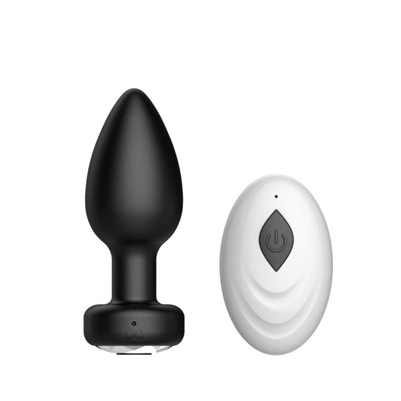 Vibrador anal com Controle remoto Shine - Frete Grátis