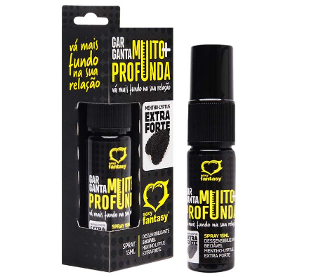 Spray Para Sexo Oral Garganta Muito + Profunda