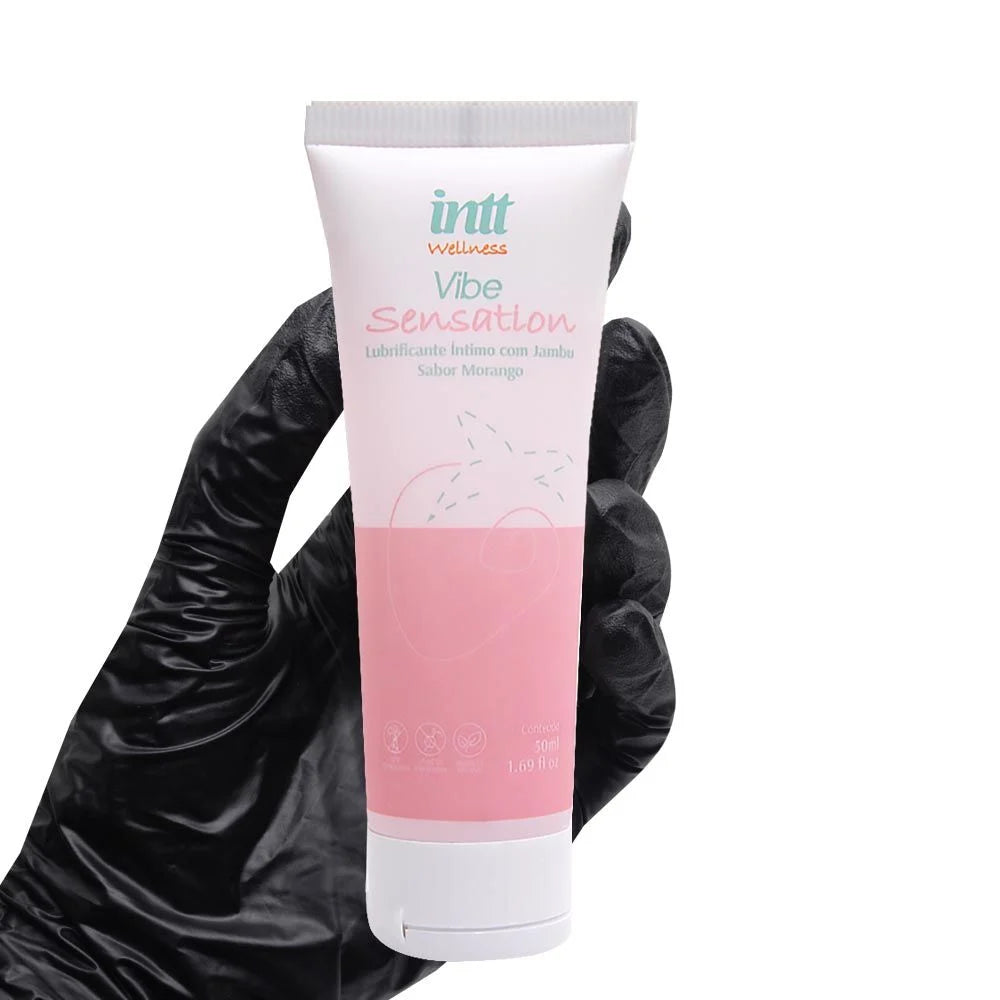 Vibe Sensation Lubrificante com Jambu - Morango - Carnelian