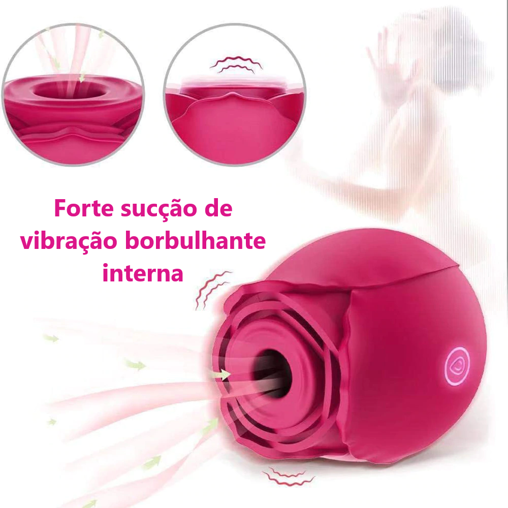 Sugador Clitoriano Rosinha - Frete Grátis