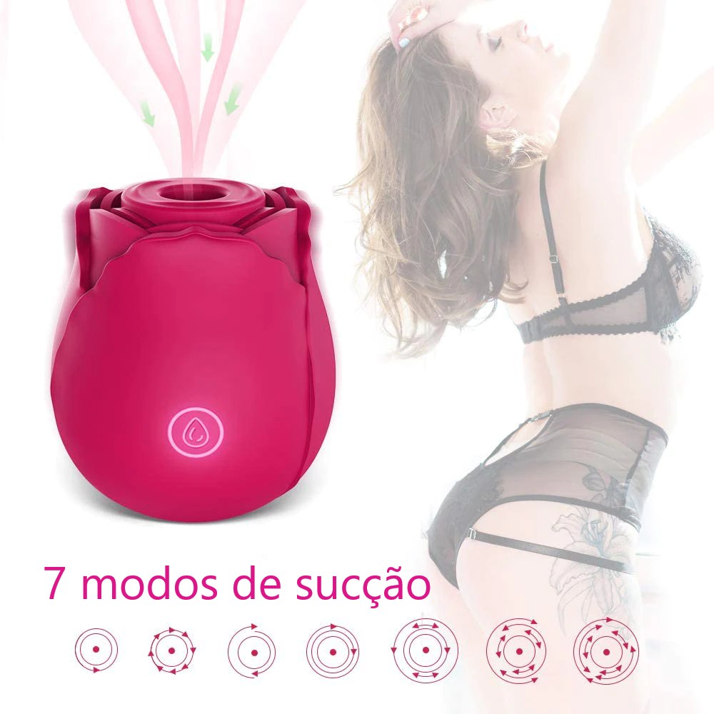 Sugador Clitoriano Rosinha - Frete Grátis