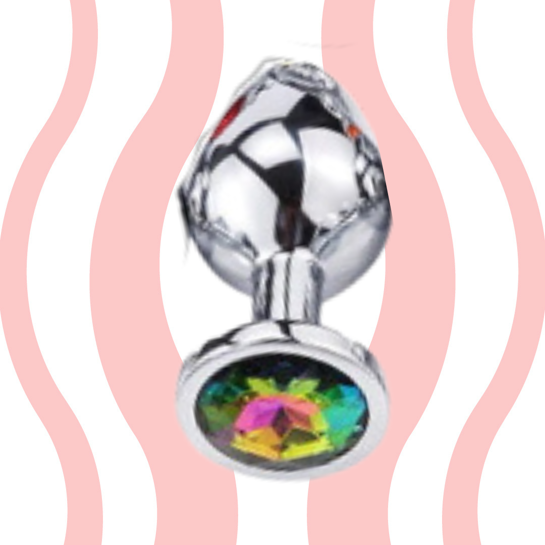 Plug Anal com Cristal Brilhante