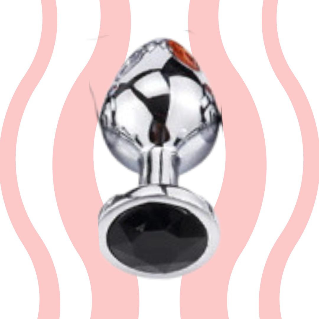 Plug Anal com Cristal Brilhante