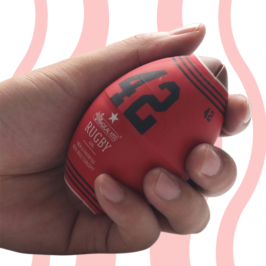 EGG Rugby - Masturbador Masculino - Carnelian
