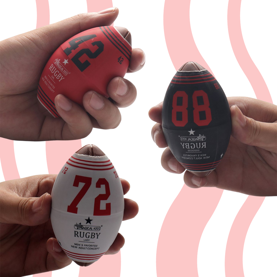 EGG Rugby - Masturbador Masculino - Carnelian