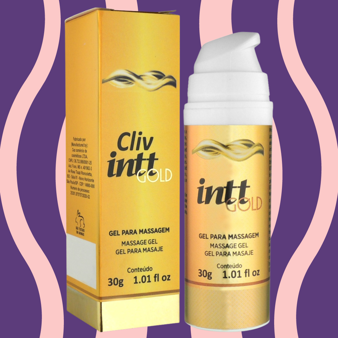 Gel Para Sexo Anal Cliv Intt Gold - Extra forte - Carnelian
