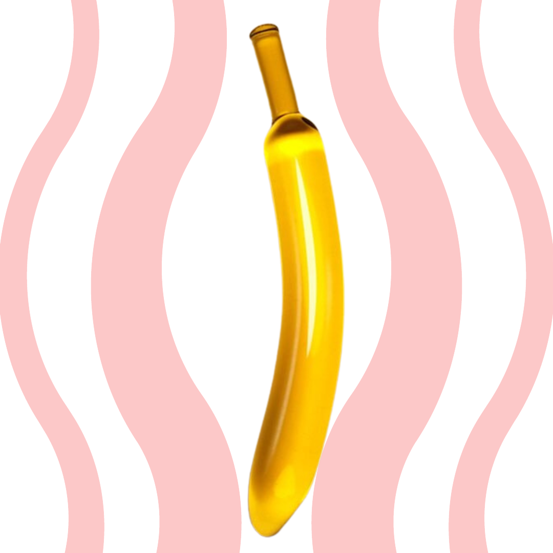 Dildo de vidro Leguminhos - Frete Grátis - Carnelian