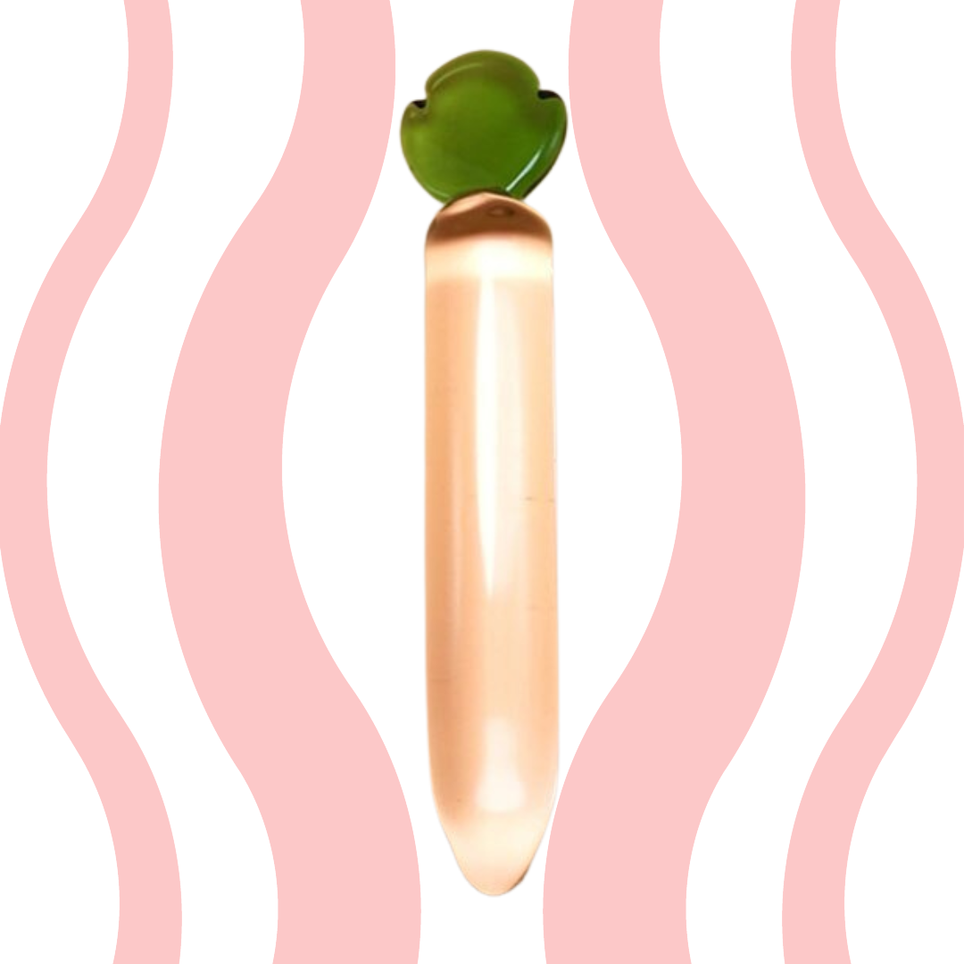 Dildo de vidro Leguminhos - Frete Grátis - Carnelian