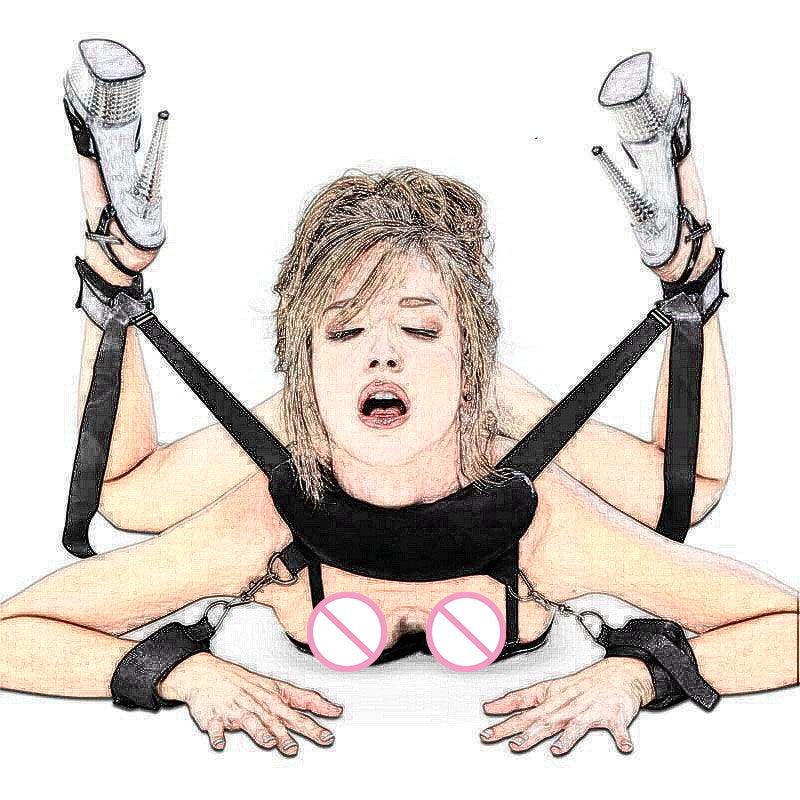 Algemas de Contenção Bondage BDSM - Kit com 2 peças - Frete Grátis - Carnelian
