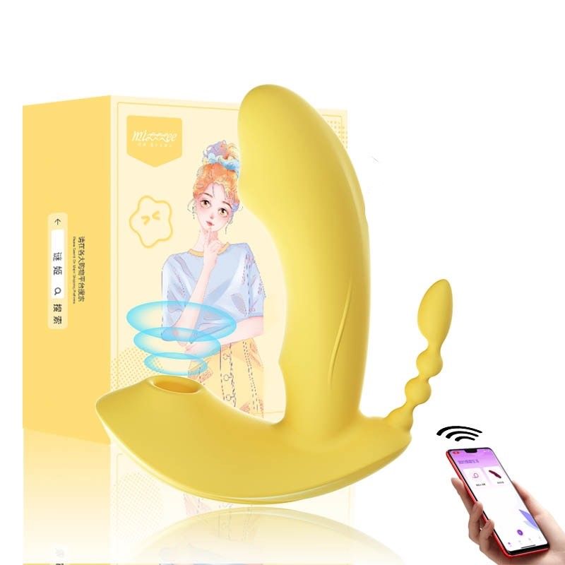 Vibrador 3 em 1 com App