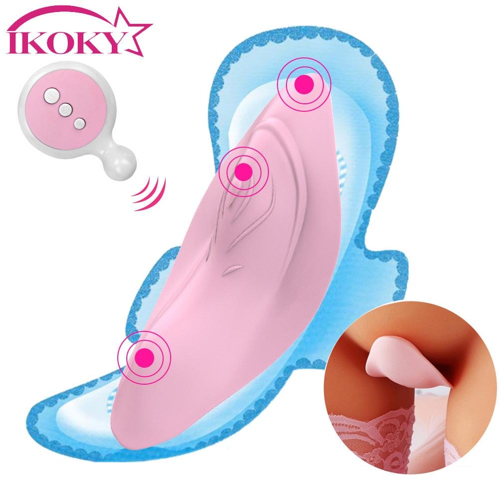 Vibrador de calcinha PINK com controle remoto - Frete Grátis - Carnelian