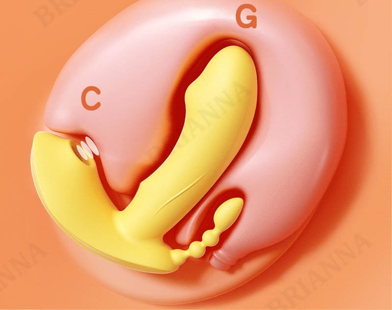 Vibrador 3 em 1 com App