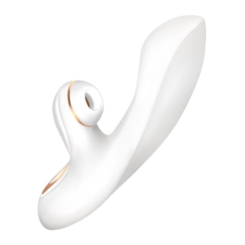 Vibrador Rabbit com Sugador Clitoriano Satisfyer G-Spot - Frete Grátis - Carnelian