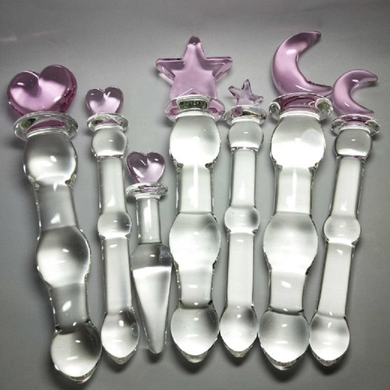 Dildo de vidro Varinha Mágica - Frete Grátis - Carnelian