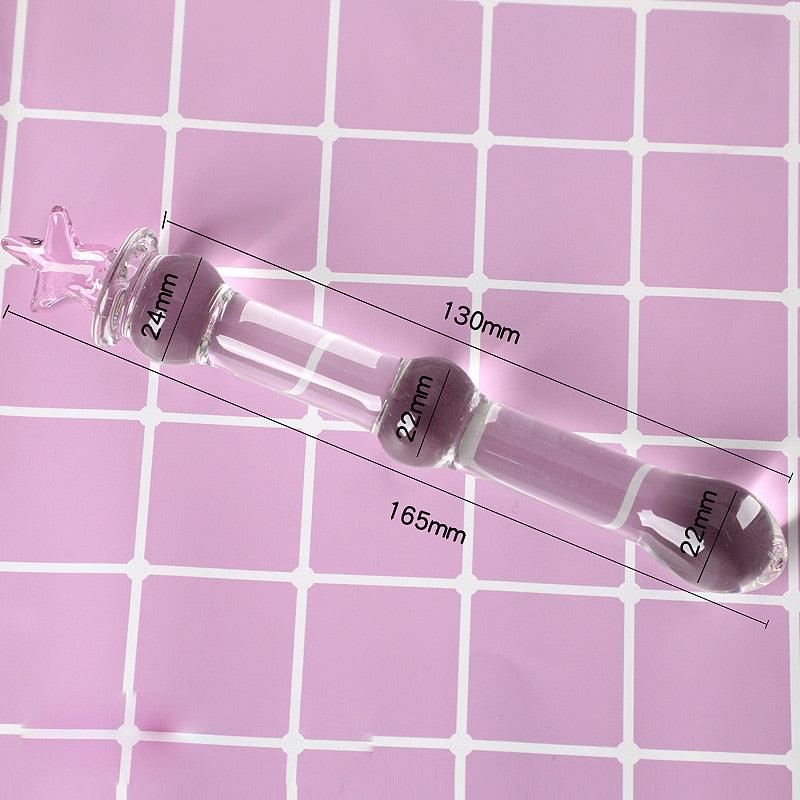 Dildo de vidro Varinha Mágica - Frete Grátis - Carnelian
