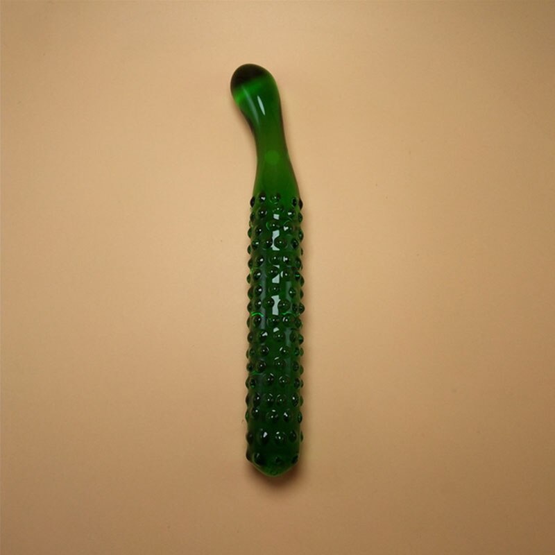 Dildo de vidro Vegetais - Frete Grátis