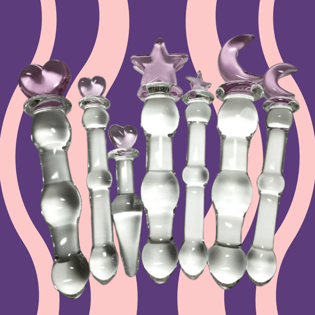 Dildo de vidro Varinha Mágica - Frete Grátis - Carnelian