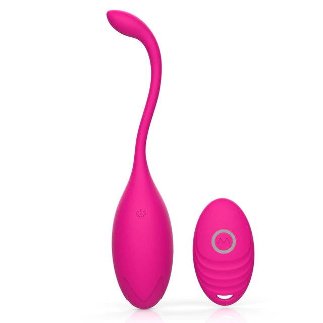 Vibrador EGG Pompoarismo com controle remoto - Frete Grátis - Carnelian