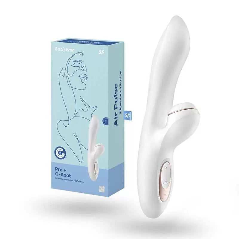 Vibrador Rabbit com Sugador Clitoriano Satisfyer G-Spot - Frete Grátis - Carnelian