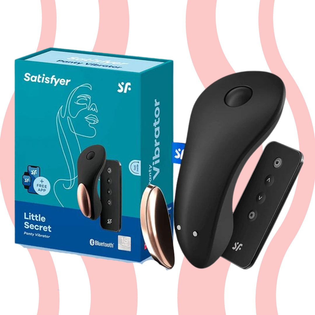 Satisfyer Little Secret Vibrador calcinha com App - Frete Grátis