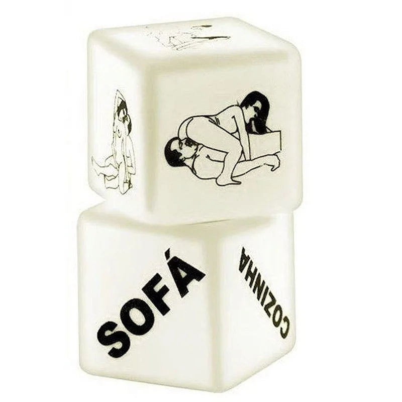 Dado Jogo do Prazer Hot com 2 unidades