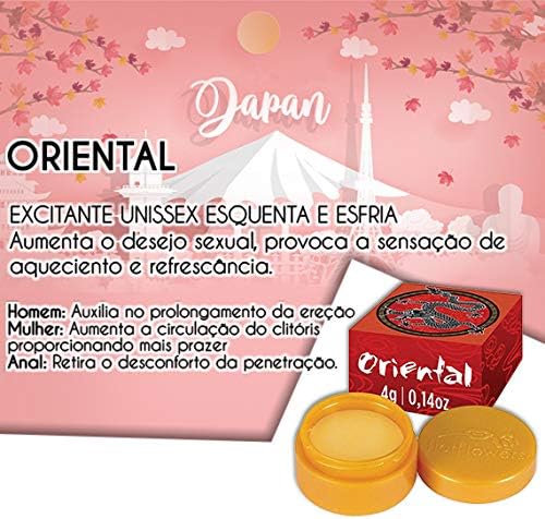 Pomada Excitante Oriental Hot Flowers