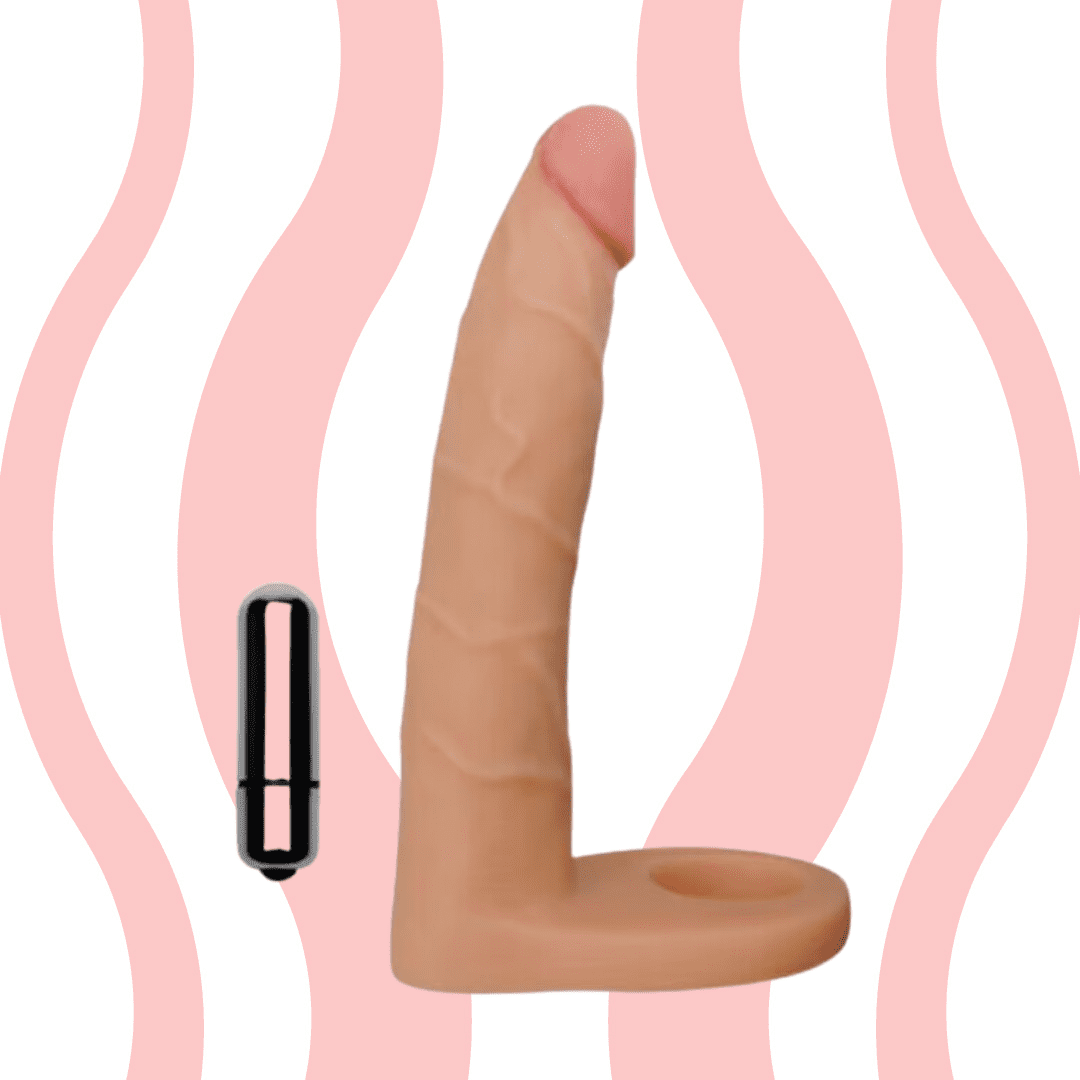 Anel companheiro Realista com Vibrador