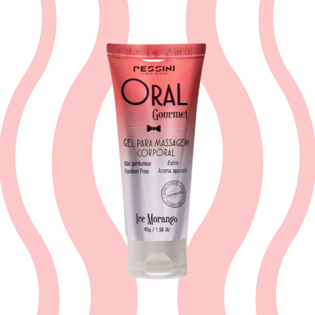 Gel Lubrificante Comestível Oral Gourmet