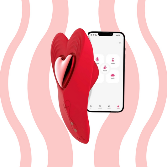 Vibrador de calcinha com App Heart - Frete Grátis