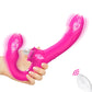 Vibrador Strapless com Flapping e controle remoto GO - Frete Grátis