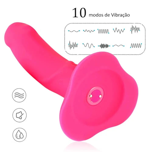 Vibrador com Cinta e Controle Remoto - Cinta do Amor