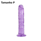 Dildo Jelly P, M e G - Frete Grátis