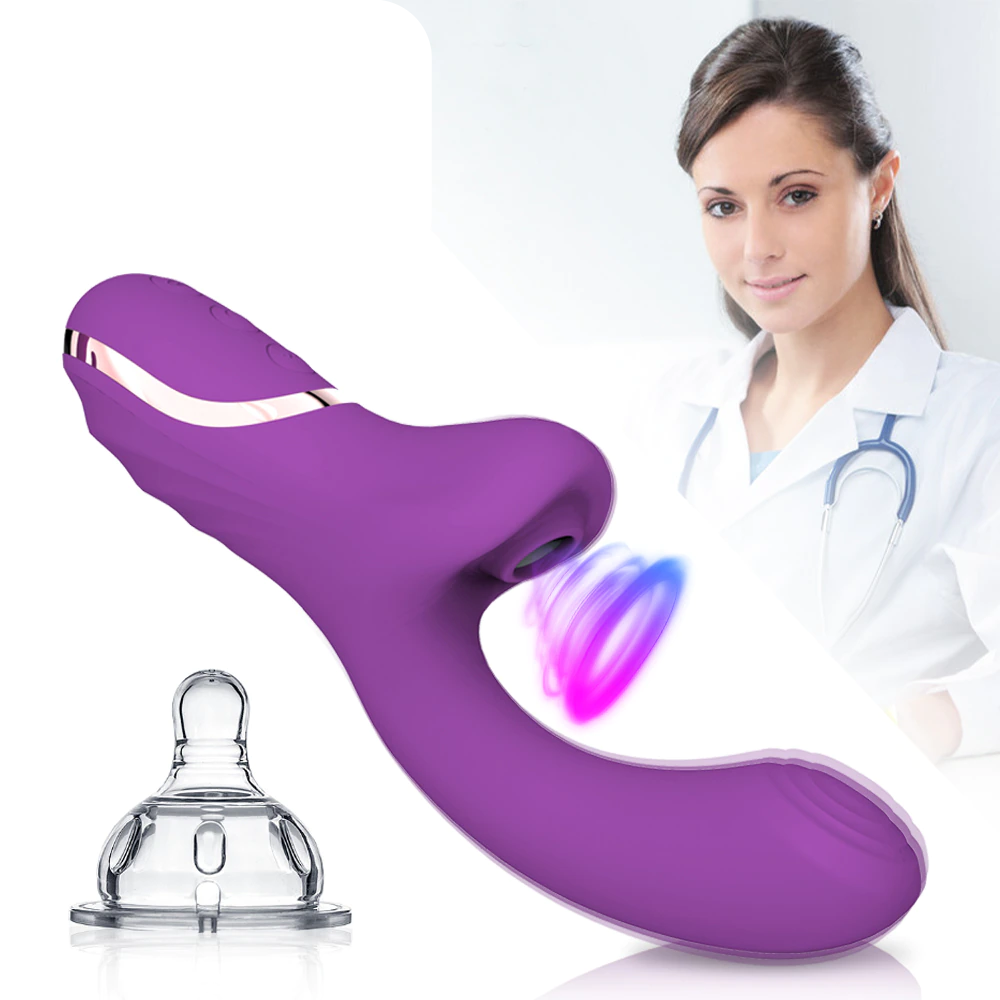 Vibrador e Sugador clitoriano PowerHorn - Frete Grátis