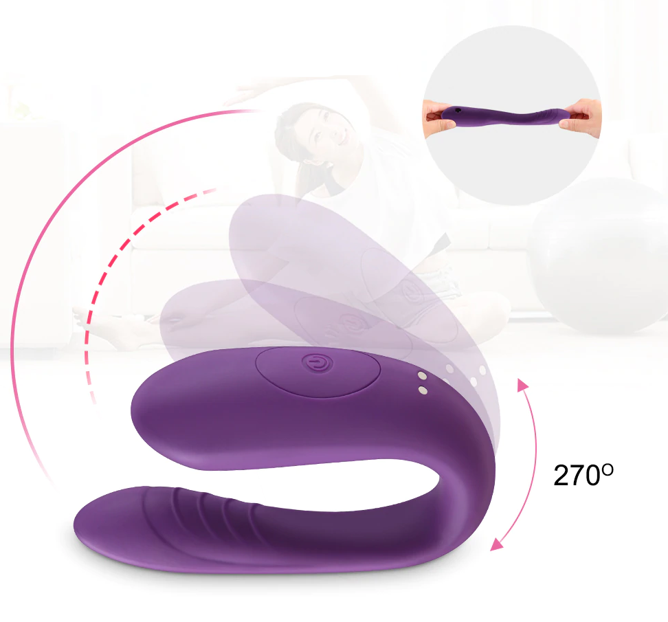 Vibrador e sugador clitoriano para Casais - Frete Grátis
