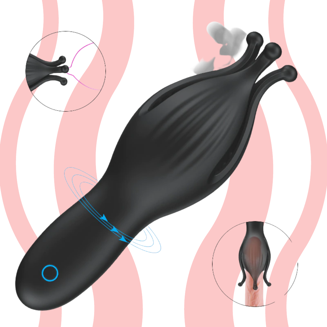 Masturbador Vibrador Masculino Polvo - Frete Grátis - Carnelian